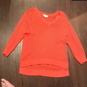 Coral Michael kors sweater